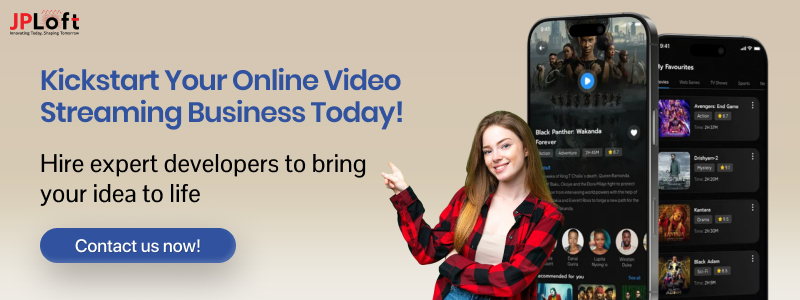 Develop a Video Streaming App CTA